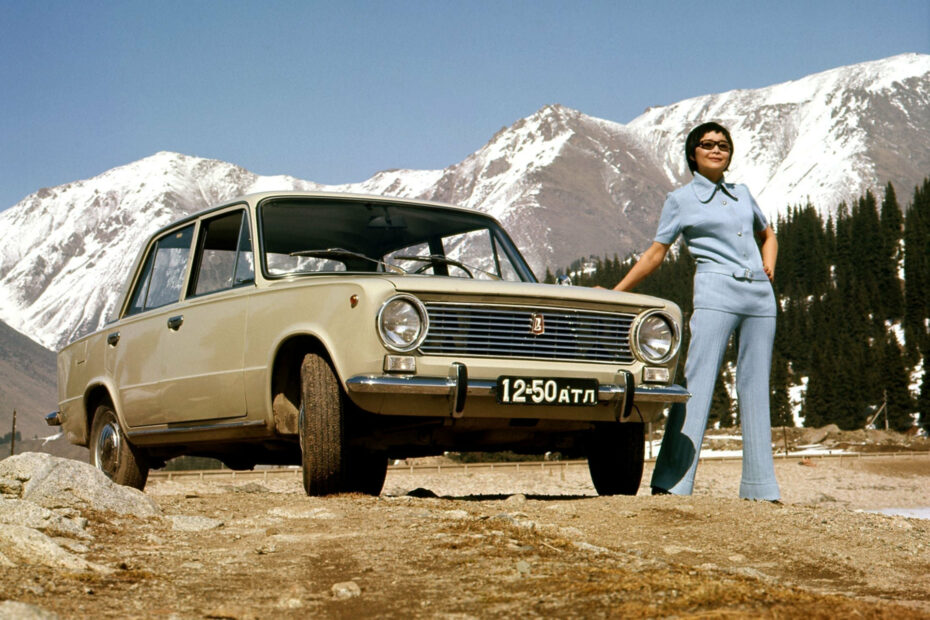 VAZ 2101 at Almaty, Kazakhstan. Photo from Lada Archive.